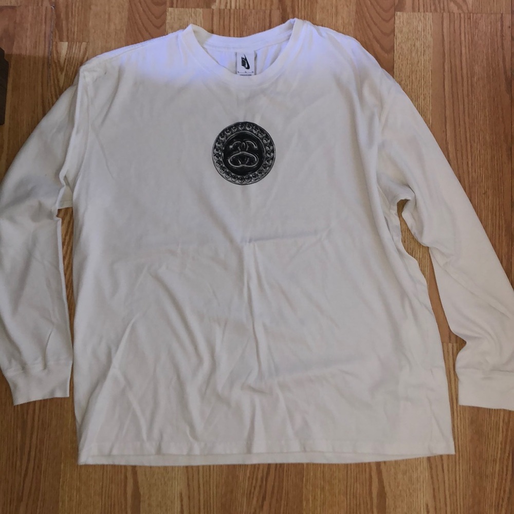 Nike X Stussy white long sleeve